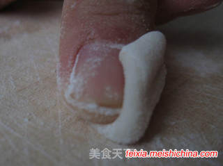 西红柿酱拌猫耳朵的做法步骤:12