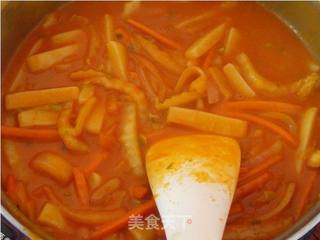 零失败的韩式辣炒年糕的做法步骤:3