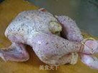 圣诞节烤鸡的做法步骤:3