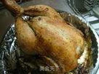 圣诞节烤鸡的做法步骤:9