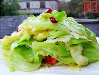 糖醋圆白菜的做法步骤:6
