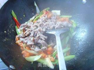 私房小炒牛肉的做法步骤:7