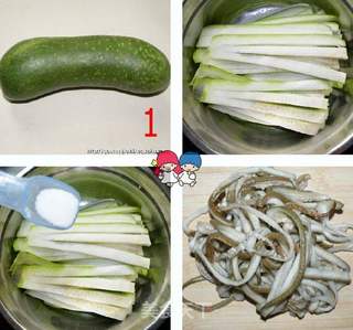 节瓜干炒五花肉的做法步骤:10