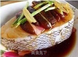 菇香培根蒸鳕鱼的做法步骤:2