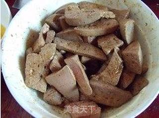 洋葱炒猪肝的做法步骤:4