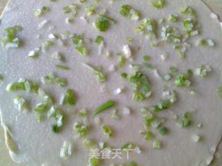 家常葱油饼的做法步骤:7