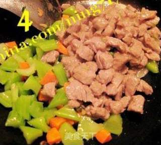 蚝油牛肉粒的做法步骤：4