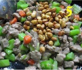 蚝油牛肉粒的做法步骤：5