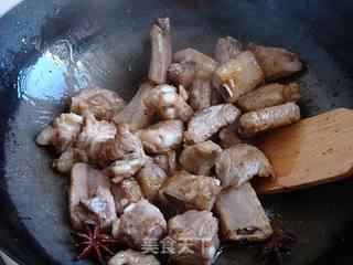 土豆炖排骨的做法步骤:4