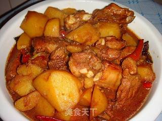 土豆炖排骨的做法步骤:7