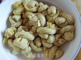 红烧排骨千张结的做法步骤:4