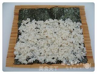 牛肉紫菜包饭的做法步骤:8