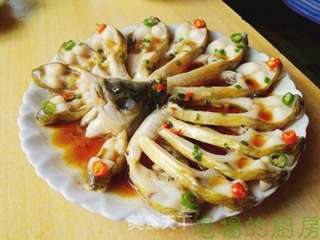 孔雀开屏鱼(花开富贵)的做法步骤:4