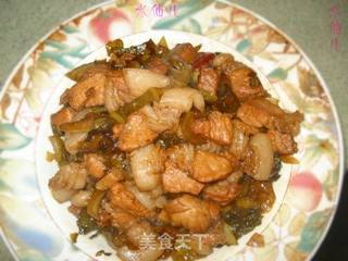 酸菜黄焖猪肉的做法步骤:5