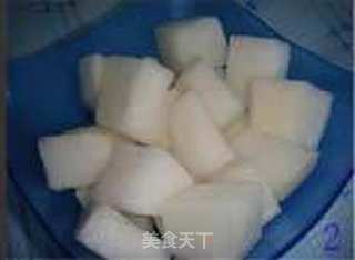萝卜排骨汤的做法步骤:2