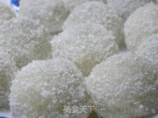 水晶糯米糍的做法步骤:9