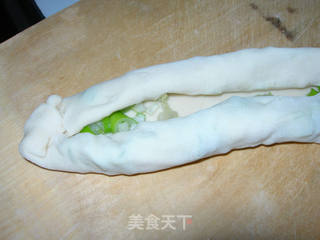 家常葱油饼的做法步骤:13