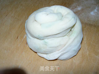 家常葱油饼的做法步骤:16