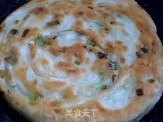家常葱油饼的做法步骤:22