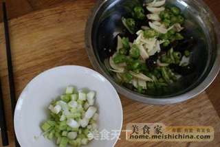 葱油拌扇贝的做法步骤:4