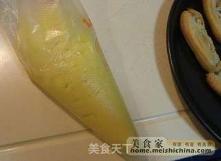 巧克力奶黄吉士棒的做法步骤:15