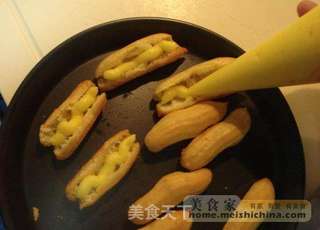 巧克力奶黄吉士棒的做法步骤:16