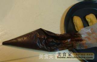 巧克力奶黄吉士棒的做法步骤:20