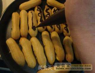 巧克力奶黄吉士棒的做法步骤:21