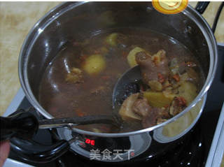 羊肉煲的做法步骤:7