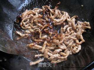 京酱肉丝的做法步骤：8