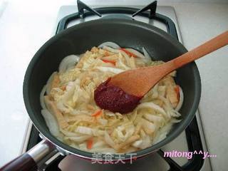 韩式辣炒年糕的做法步骤:7
