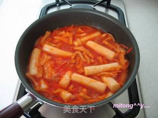 韩式辣炒年糕的做法步骤:10