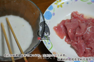东北锅包肉的做法步骤:3