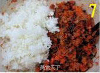 日式鲜虾饭团的做法步骤:7