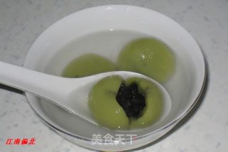 传统菠菜汤圆的做法步骤:10