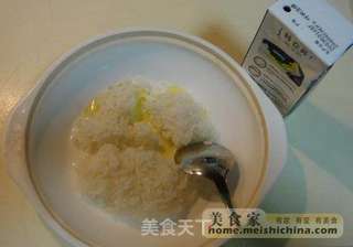 奶香肉肠烤米饭的做法步骤:2