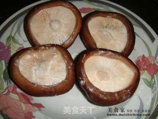 肉末酿香菇的做法步骤：4