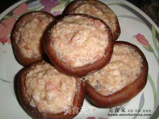 肉末酿香菇的做法步骤:5