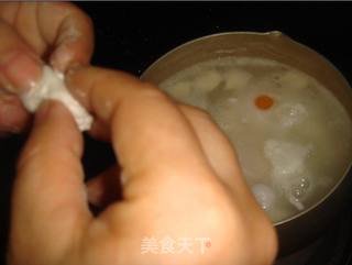 醪糟鸡蛋汤圆的做法步骤:12