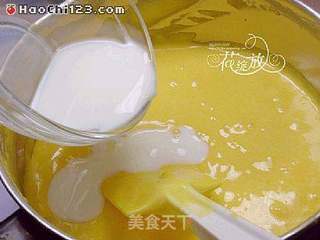 水果花纹蛋糕的做法步骤:11