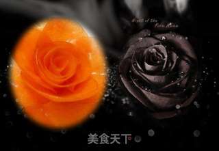 胡萝卜玫瑰花的做法步骤:18