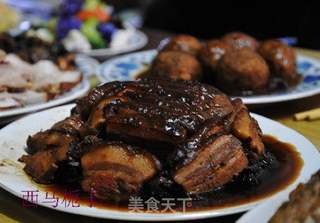 梅菜扣肉的做法步骤:9