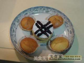 香草蓝莓提子蛋糕的做法步骤:20
