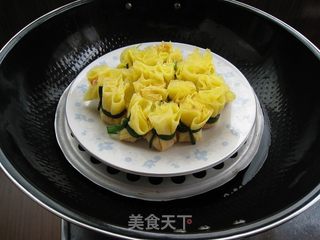 蛋烧卖的做法步骤:7