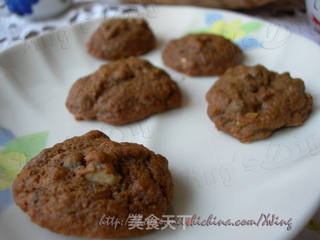 摩卡果仁甜饼的做法步骤:13