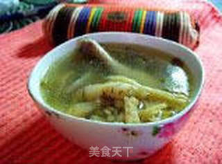 绿豆薏米水鸭汤的做法步骤:8
