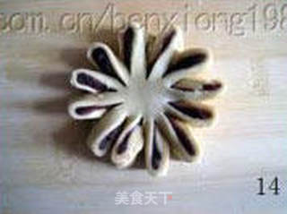 菊花酥的做法步骤:14