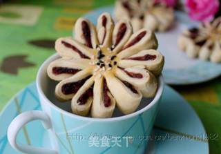 菊花酥的做法步骤:16