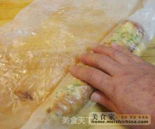 香葱面包卷的做法步骤:16