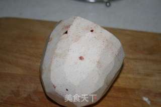 白芝麻奶香甜芋泥的做法步骤：1